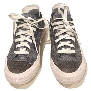 Converse X Nike Chuck Taylor Flyknit Grey Unisex Men’s Size 6 Women’s Size 8
